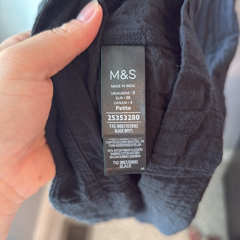Marks & Spencer Black Midi Dress - Picture 14 of 16